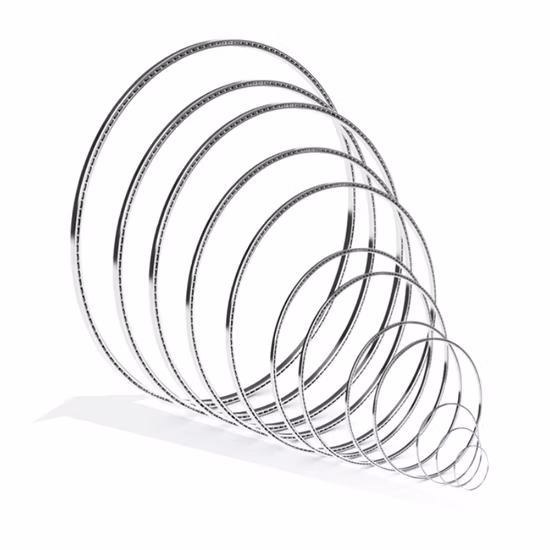 88.9X101.6X6.35mm Ka035XP0 Rolamento de esferas de seção fina de contato angular aberto de quatro pontos para robô